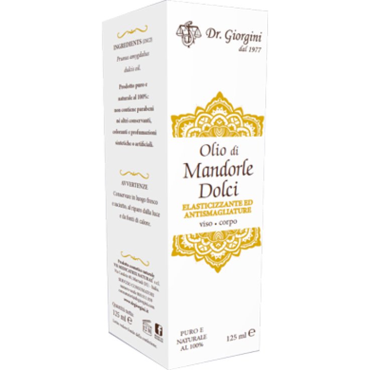 Olio Di Mandorle Dolci 125ml Olio Di Mandorle Dolci 125ml