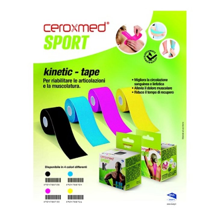 Ceroxmed Sport Kinetic Tape Bl Ceroxmed Sport Kinetic Tape Bl