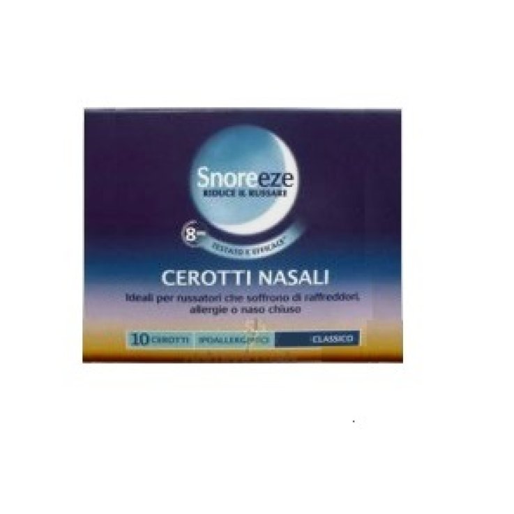Snoreeze Cerotto Nas Gr 10pz Snoreeze Cerotto Nas Gr 10pz