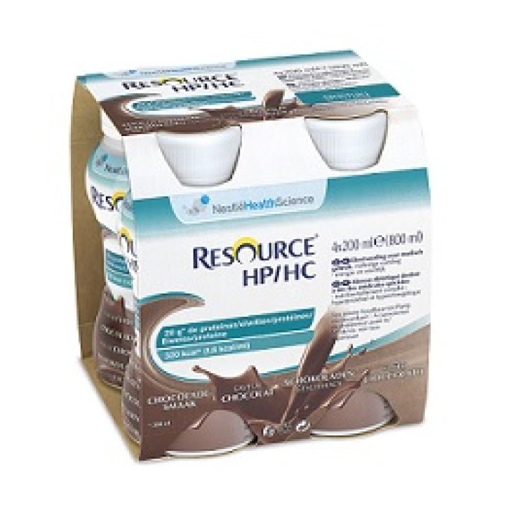 Resource Hp/hc Cacao 4x200ml Resource Hp/hc Cacao 4x200ml