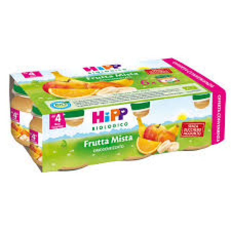 Hipp Bio Omog Frut Mista 6x80g Hipp Bio Omog Frut Mista 6x80g