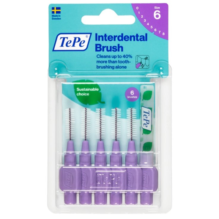 Tepe Scovolino Viola 1,1mm 6pz Tepe Scovolino Viola 1,1mm 6pz