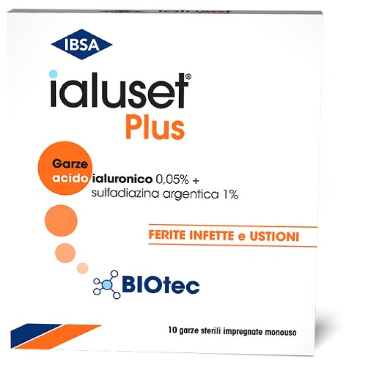 Ialuset Plus Garza 10x10 10pz Ialuset Plus Garza 10x10 10pz