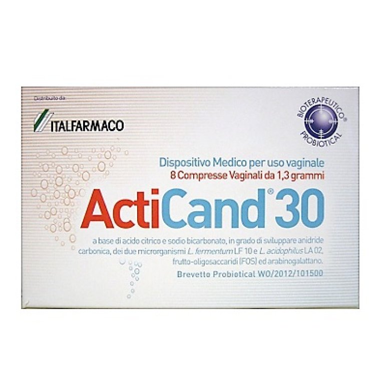 ACTICAND 30 8CRP VAGINALI ACTICAND 30 8CRP VAGINALI
