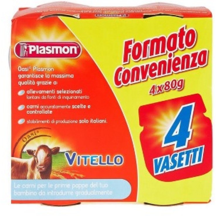 Plasmon Omog Vitello 4x80g Plasmon Omog Vitello 4x80g