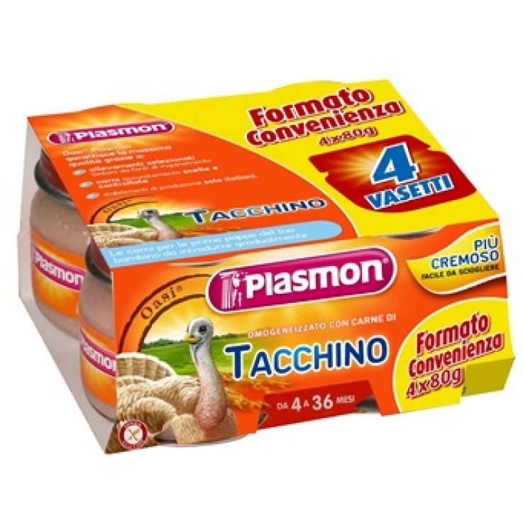 Plasmon Omog Tacchino 4x80g Plasmon Omog Tacchino 4x80g