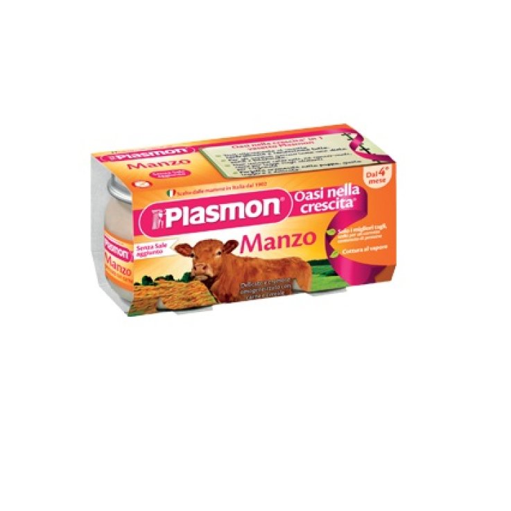 Plasmon Omog Manzo 4x80g Plasmon Omog Manzo 4x80g