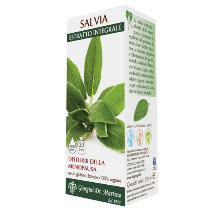 Salvia Estratto Integrale200ml Salvia Estratto Integrale200ml