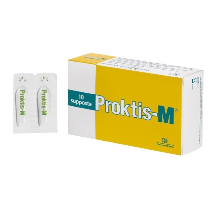 Proktis-m Supposte 10pz 2g Proktis-m Supposte 10pz 2g