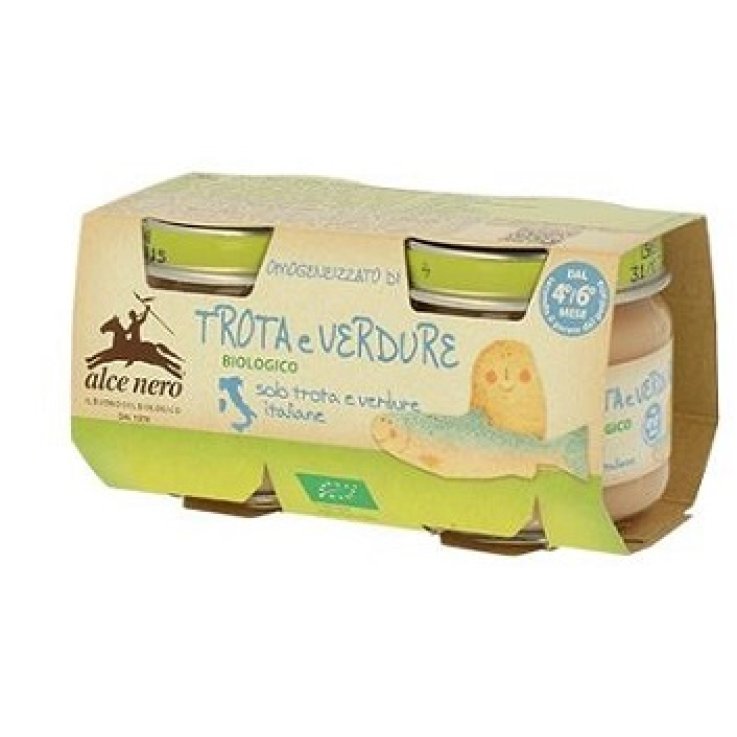Omogeneizzato Trota/verd 2x80g