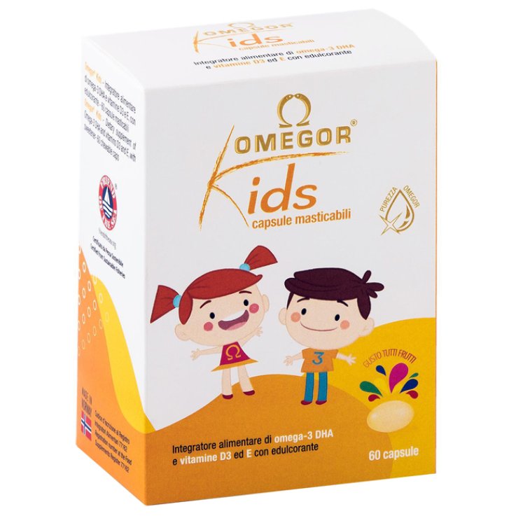 Omegor Kids 60cps Masticabili Omegor Kids 60cps Masticabili