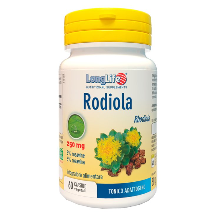 Longlife Rodiola 60cps Veget