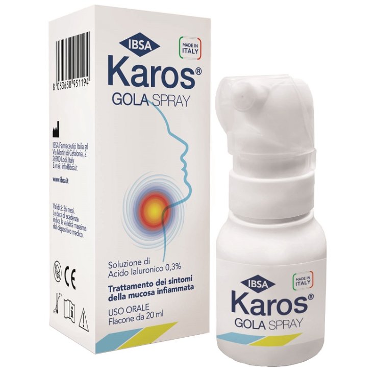 Karos Spray Orale 0,3% 20ml Karos Spray Orale 0,3% 20ml