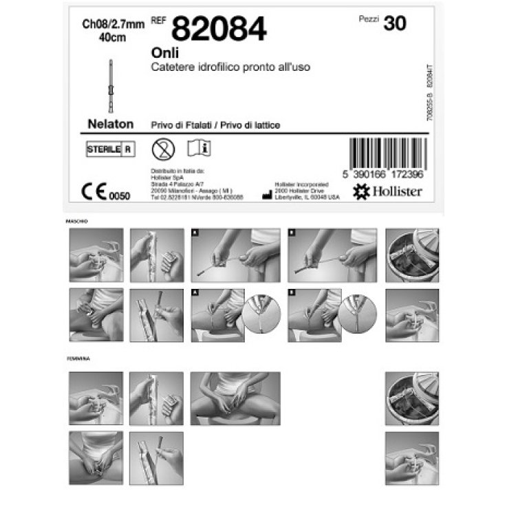 ONLI CATET IDROF 40CM CH8 30PZ ONLI CATET IDROF 40CM CH8 30PZ