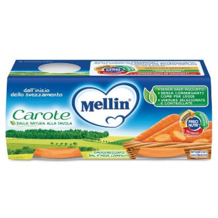 MELLIN OMOG CAROTE 2X80G MELLIN OMOG CAROTE 2X80G