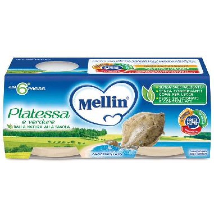 MELLIN OMOG PLATESSA 2X80G MELLIN OMOG PLATESSA 2X80G