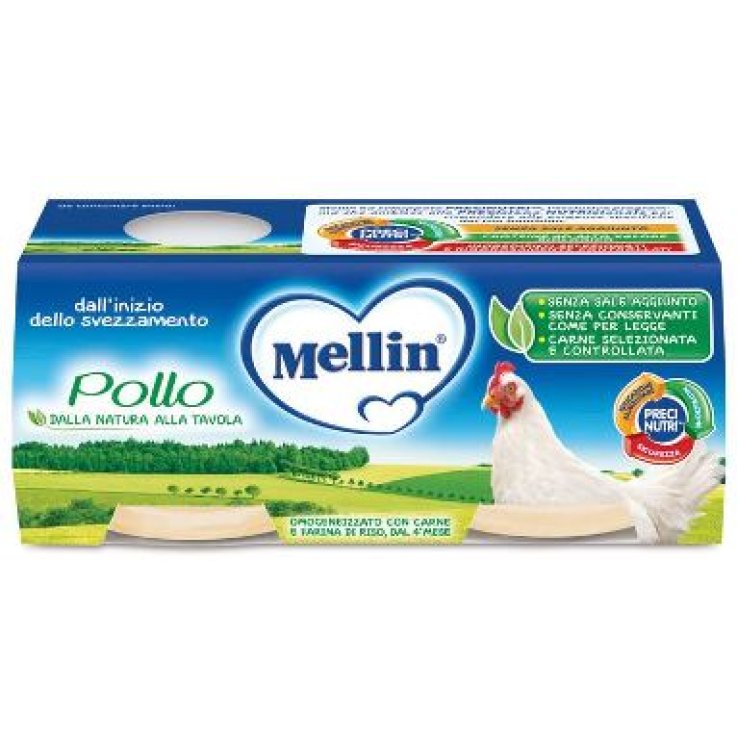 Mellin Omog Pollo 2x80g Mellin Omog Pollo 2x80g