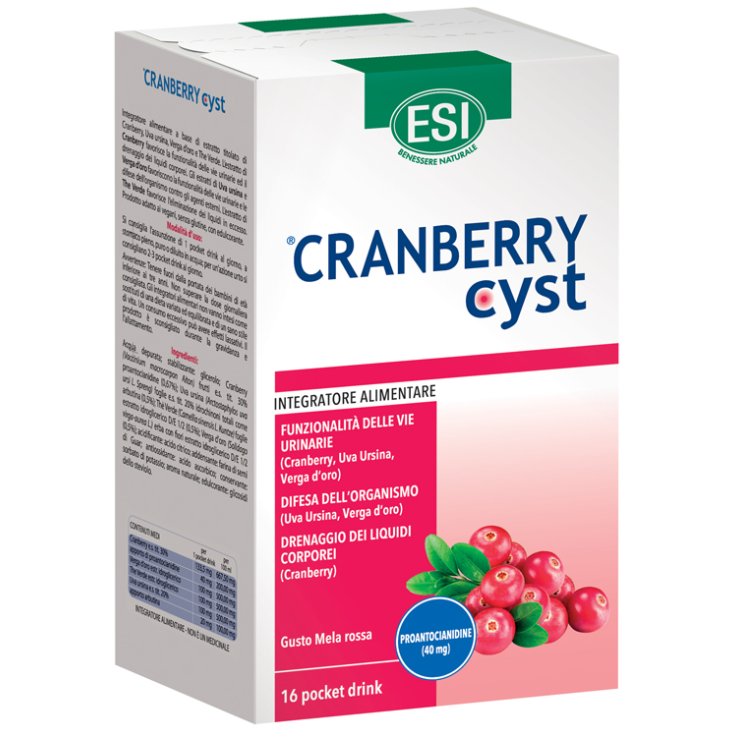 Esi Cranberry Cyst 16pock Drin Esi Cranberry Cyst 16pock Drin