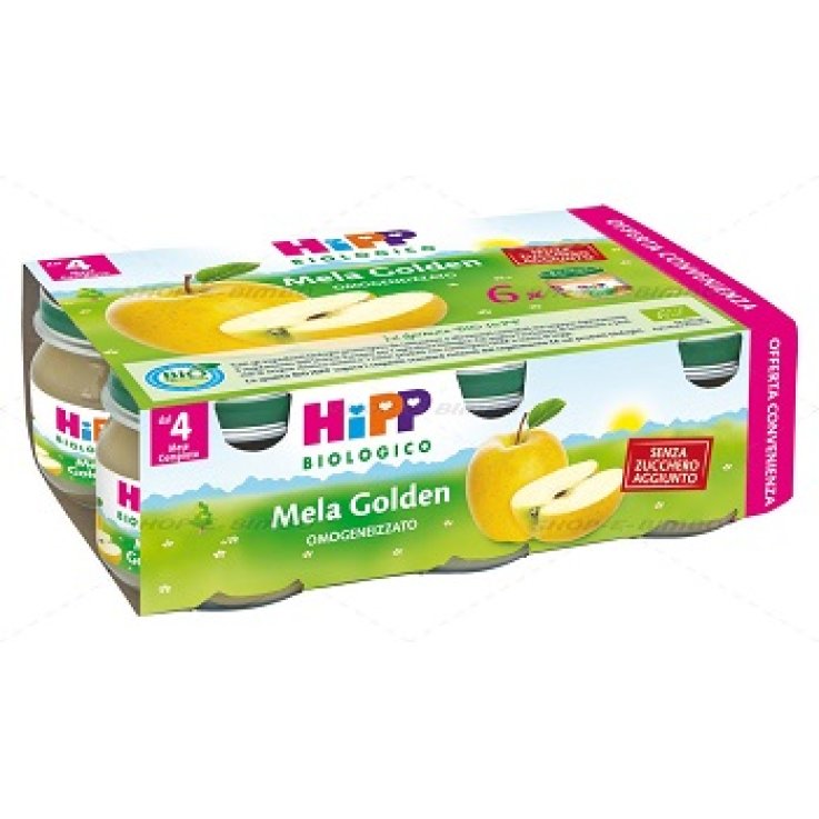 Hipp Bio Omog Mela Golden6x80g Hipp Bio Omog Mela Golden6x80g