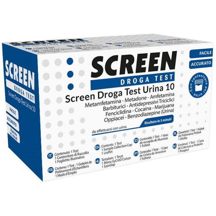 Screen Droga Test Urina 10drog Screen Droga Test Urina 10drog