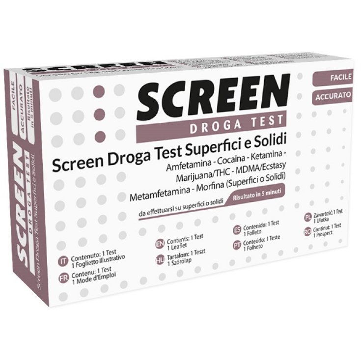 Screen Droga Test Superf Polv Screen Droga Test Superf Polv