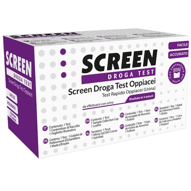 SCREEN DROGA TEST OPPIACEI SCREEN DROGA TEST OPPIACEI