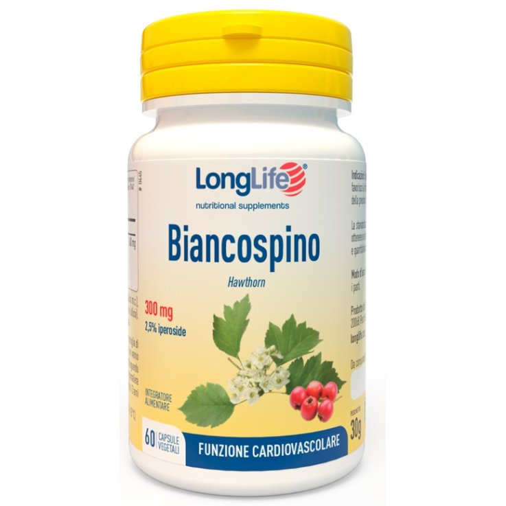 Longlife Biancospino 60cps Veg Longlife Biancospino 60cps Veg