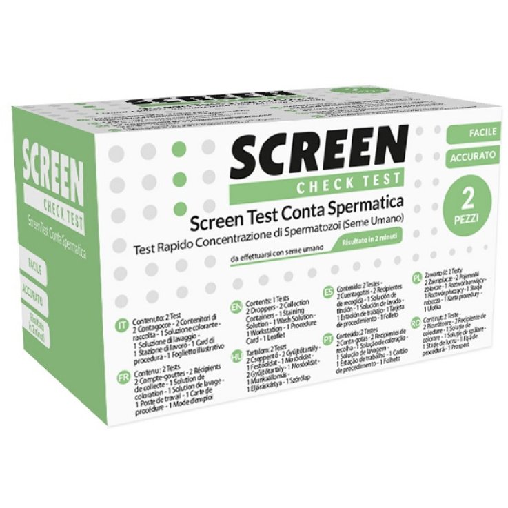 Screen Test Conta Spermat 2pz Screen Test Conta Spermat 2pz