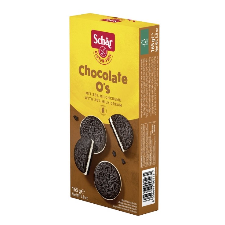 SCHAR CHOCOLATE O'S BISCOTTI SCHAR CHOCOLATE O'S BISCOTTI