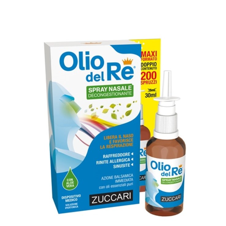 Olio Del Re Spray Nasale 30ml Olio Del Re Spray Nasale 30ml