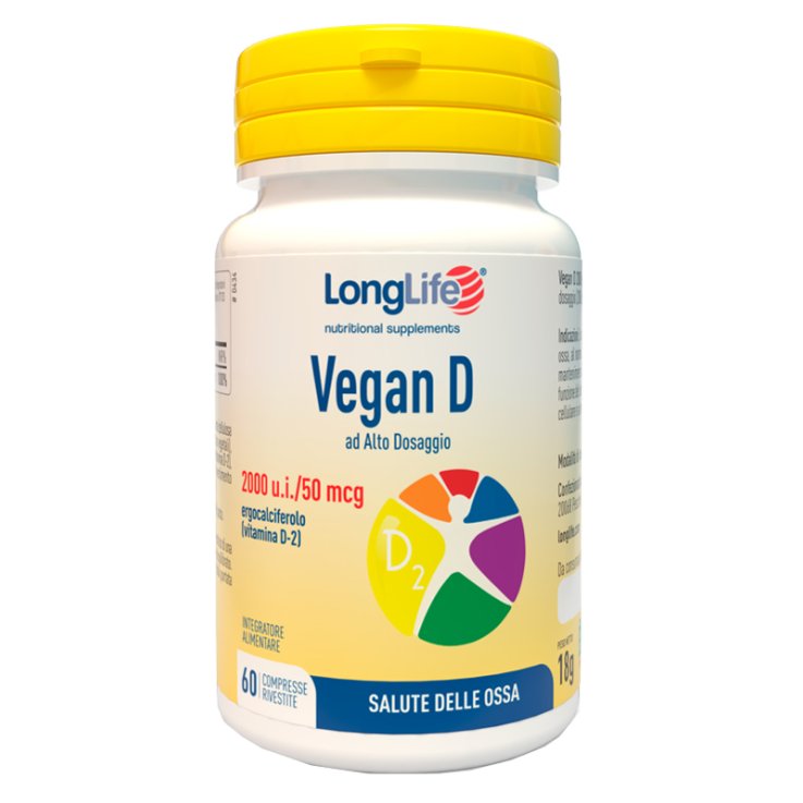 Longlife Vegan D 60cpr