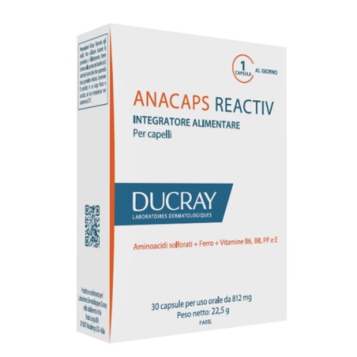 Anacaps Reactiv Ducray 30cps Anacaps Reactiv Ducray 30cps