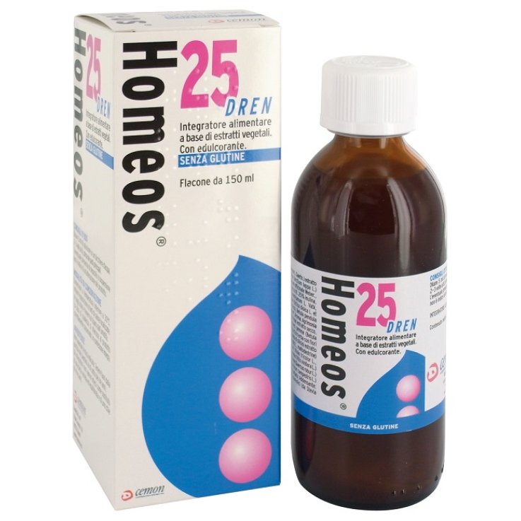 Homeos 25 Dren Gocce 150ml Homeos 25 Dren Gocce 150ml