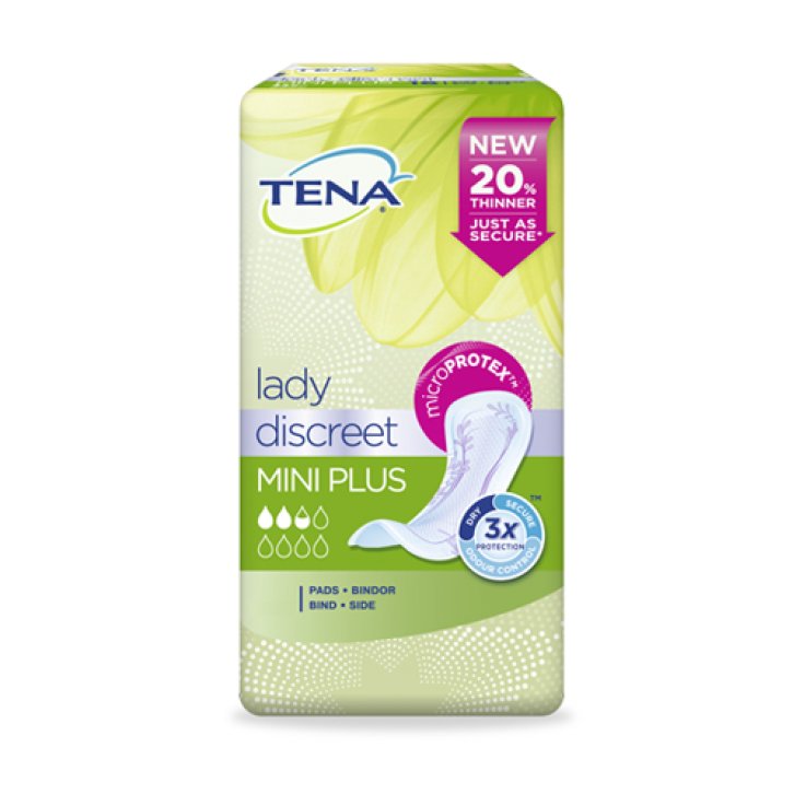 Tena Discreet Mini Plus 16pz Tena Discreet Mini Plus 16pz
