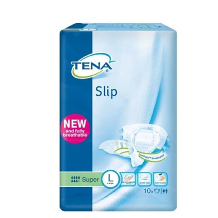 Tena Slip Super Pann L 10pz Tena Slip Super Pann L 10pz