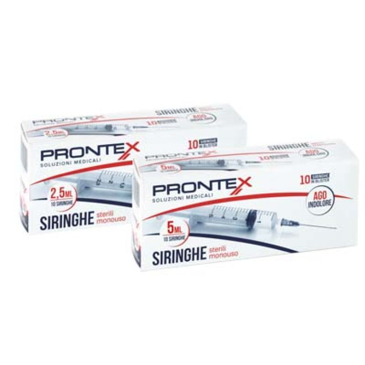 Sir Prontex 2,5ml Ago Ind 10pz Sir Prontex 2,5ml Ago Ind 10pz