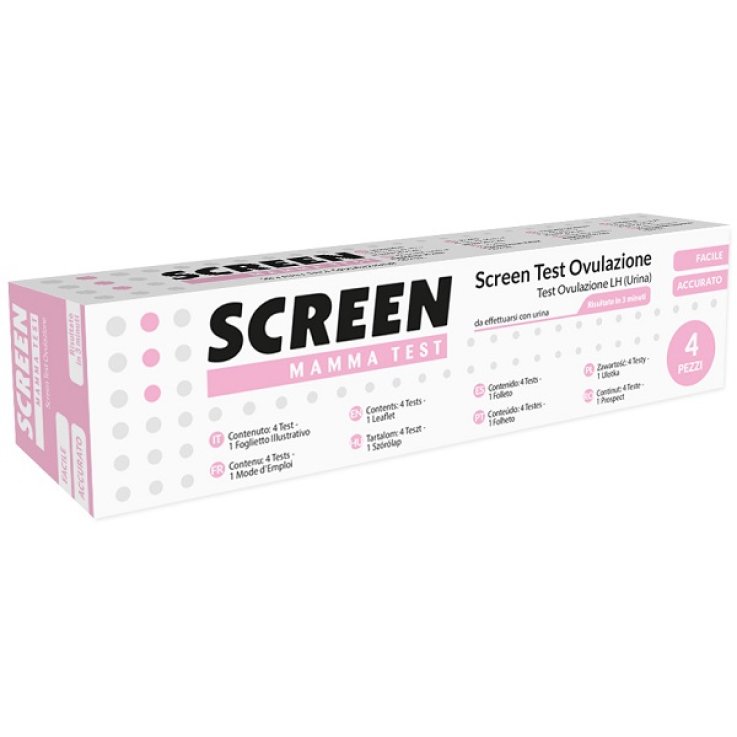 Screen Test Ovulazione 4pz Screen Test Ovulazione 4pz
