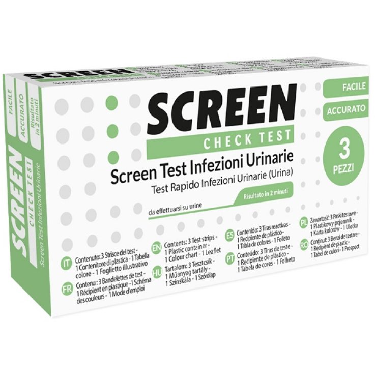 Screen Test Infez Urine 3pz Screen Test Infez Urine 3pz
