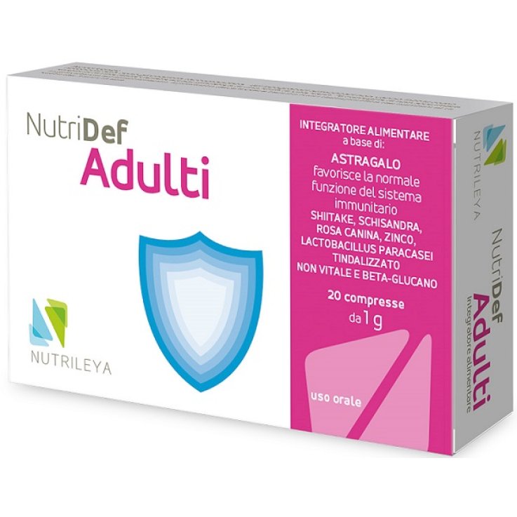 Nutridef Adulti 20cpr Nutridef Adulti 20cpr