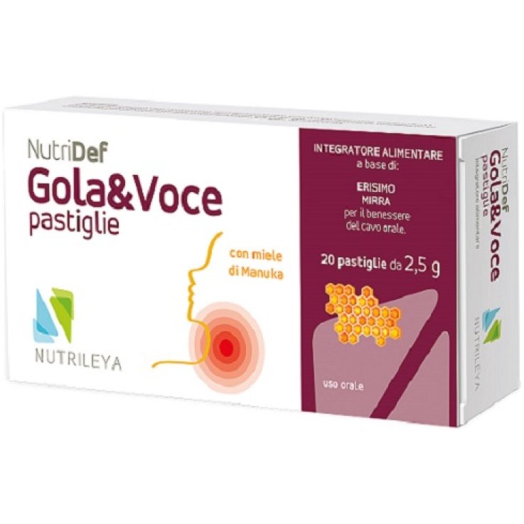 Nutridef Gola&voce Miele20past Nutridef Gola&voce Miele20past