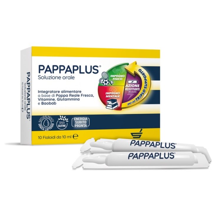 Pappa Plus 10 Fialoidi Da 10ml Pappa Plus 10 Fialoidi Da 10ml