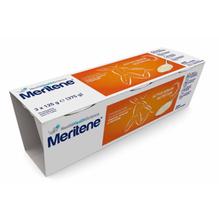 Meritene Crema Vaniglia 3x125g Meritene Crema Vaniglia 3x125g