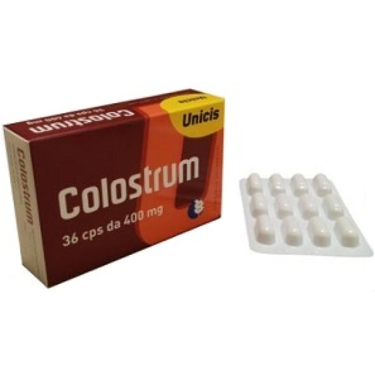 Colostrum Unicis 36cps 400mg Colostrum Unicis 36cps 400mg