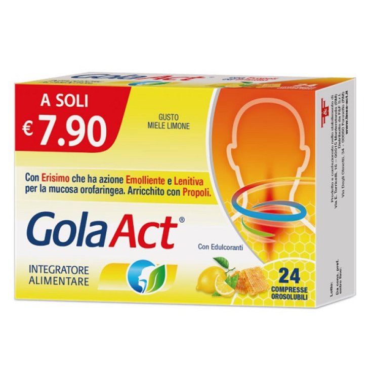 Gola Act Miele Limone 24cpr Gola Act Miele Limone 24cpr