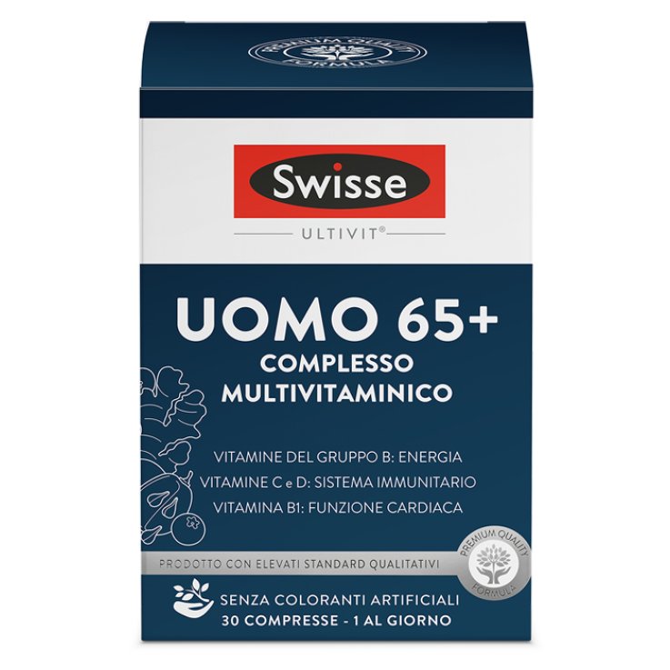 Swisse Uomo 65+ Multivit 30cpr Swisse Uomo 65+ Multivit 30cpr