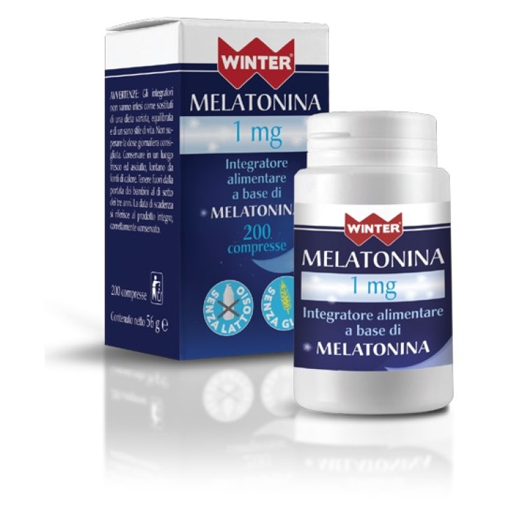 Winter Melatonina 1mg 200cpr Winter Melatonina 1mg 200cpr