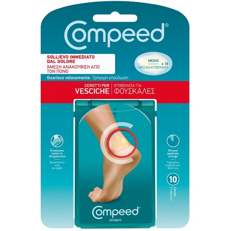 Compeed Cer Vesciche Medio10pz Compeed Cer Vesciche Medio10pz