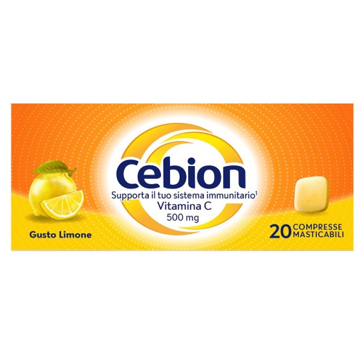Cebion Mast Limone Vit C 20cpr Cebion Mast Limone Vit C 20cpr