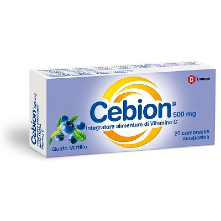 CEBION MAST MIRTIL VIT C 20CPR CEBION MAST MIRTIL VIT C 20CPR