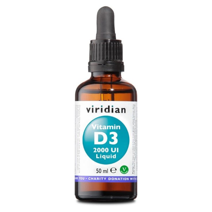 Viridian Vitamin D3 2000ui Liq Viridian Vitamin D3 2000ui Liq